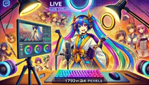 ライバー コスプレのイメージ